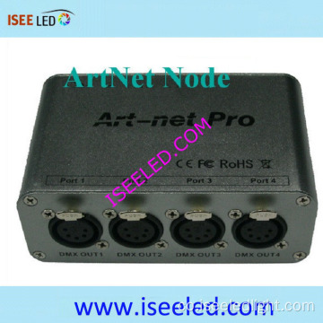 Madrix compatible 4 Heads artnet node 3d visualiser